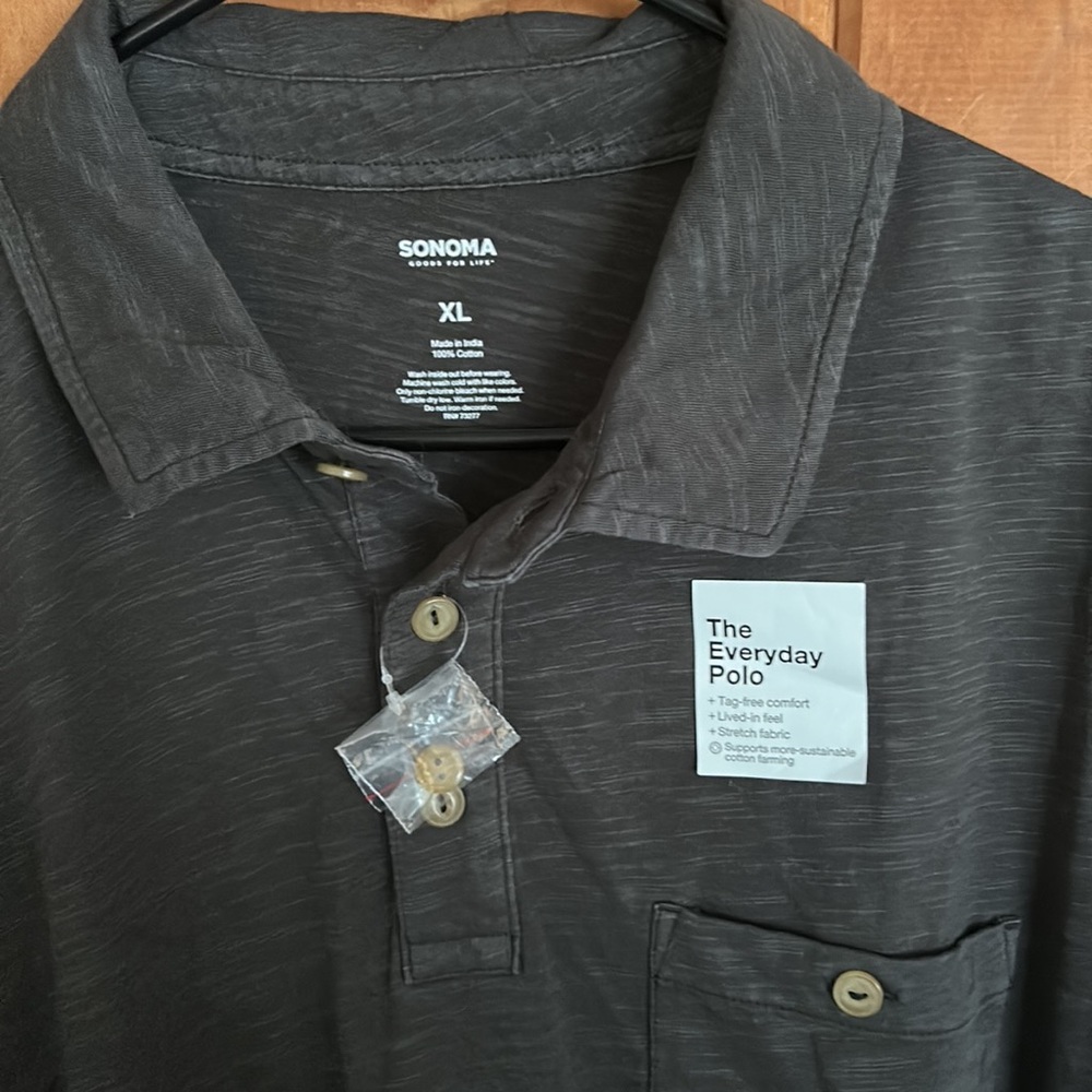 Mens Cotton Polo - Picture 2 of 2